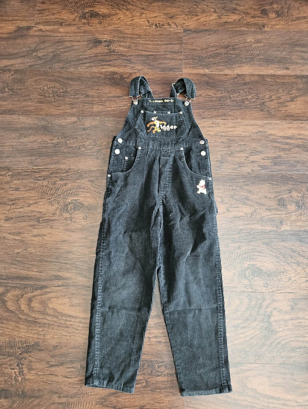 Vintage Disney Tigger Corduroy Overalls